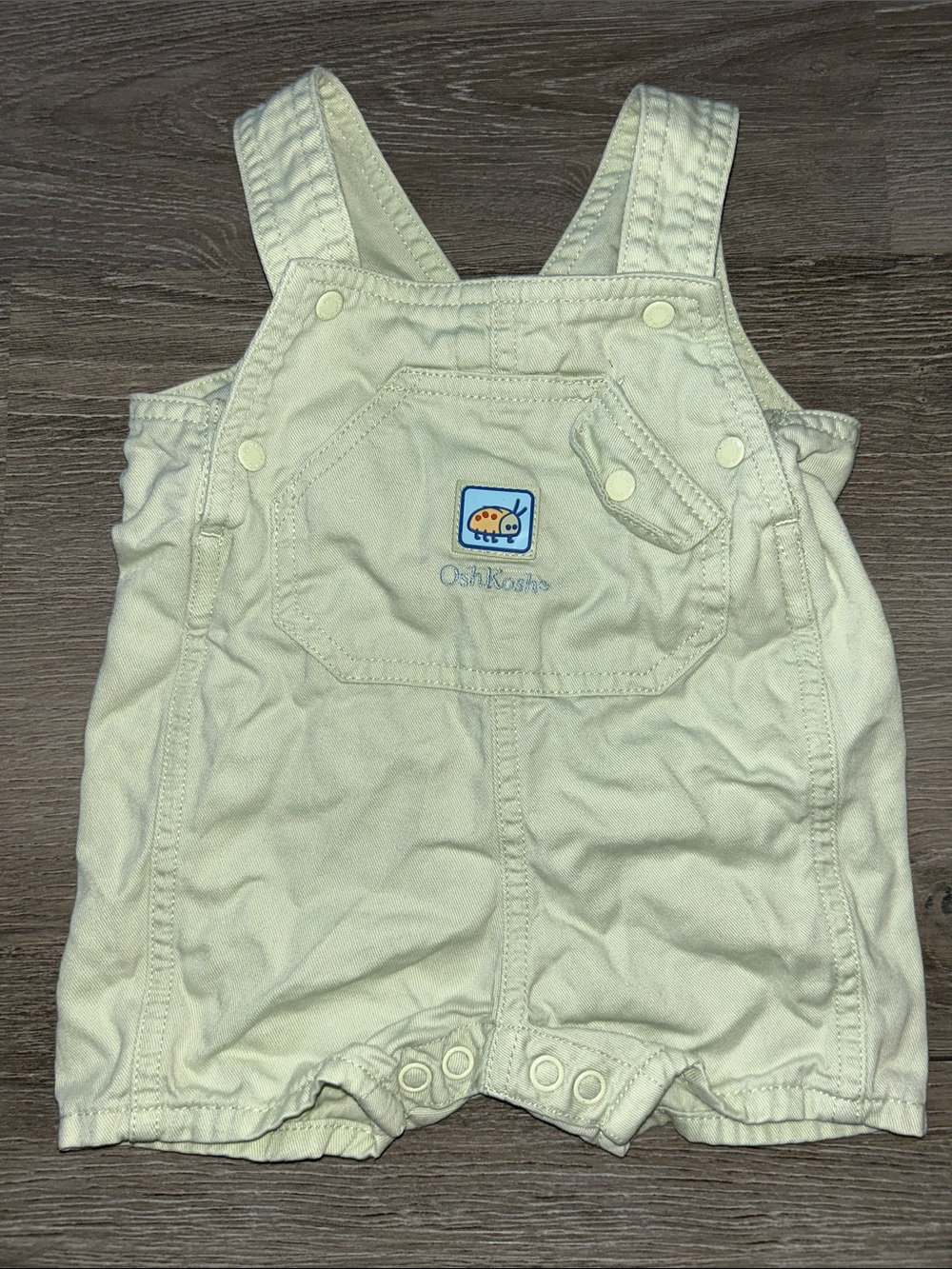 OshKosh B'gosh Boys’ (0-3M) Bug Overalls